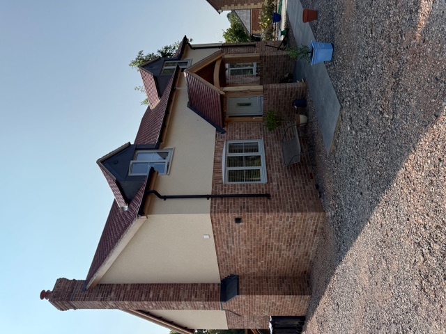 Newbuild with covered porch