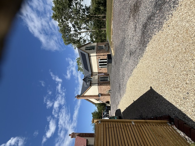 Newbuild streetside elevation